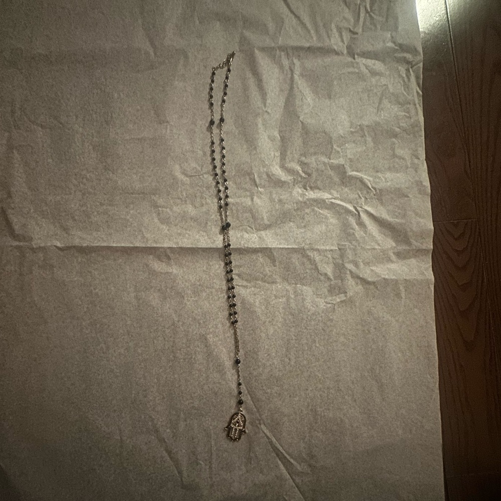 Gold Hamsa Necklace